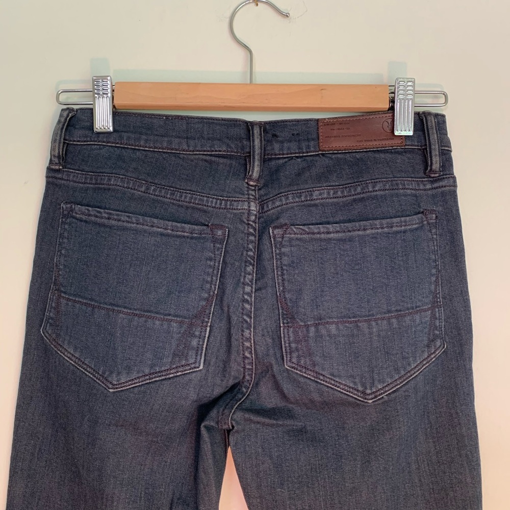 ✨All Saints✨ Brown Cuff Blue Skinnies - Picture 2 of 3